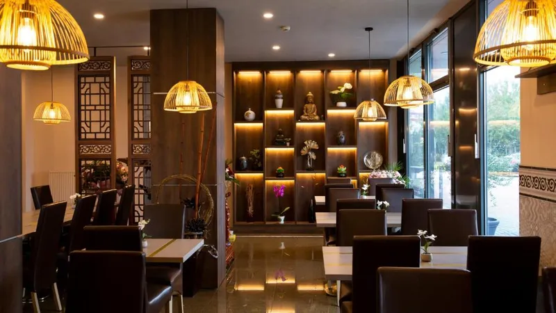 Restaurant dining room at Lifestyle Hotel Prague.